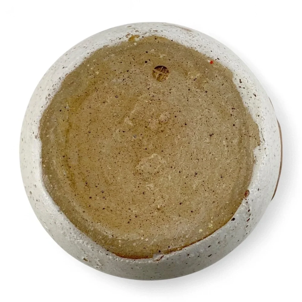 Ceramic Stoneware Figural Mouth & Teeth Toothbrush Holder Pottery - Picture 5 of 6
